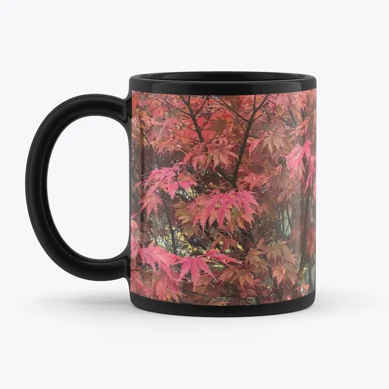 Japanese maple mug