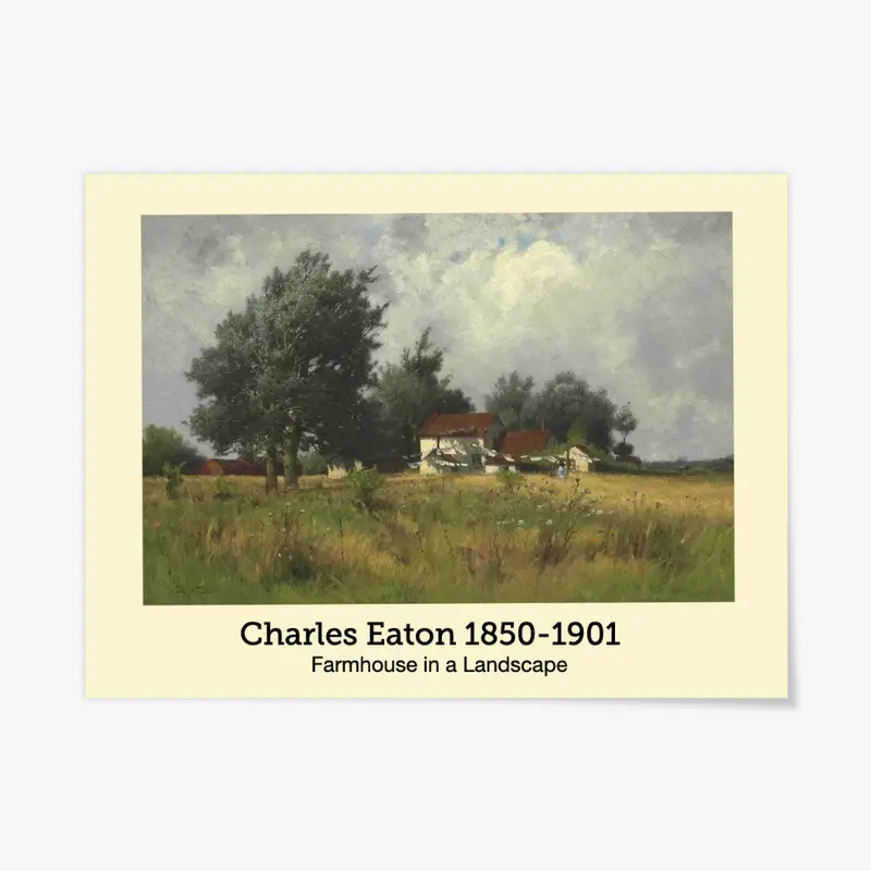 Charles Eaton "Farmhouse in a Landscape"